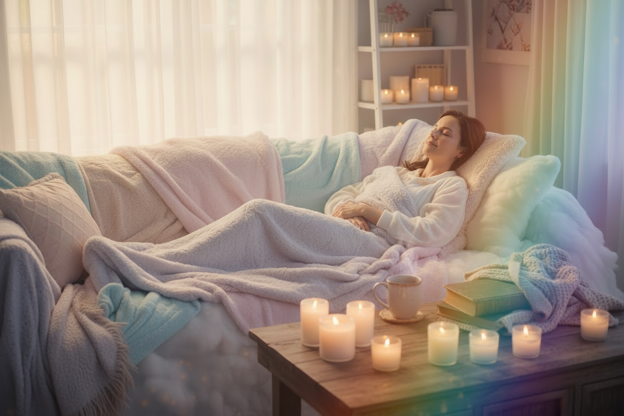 Cozy Rainbow Relaxation Hero - No Books